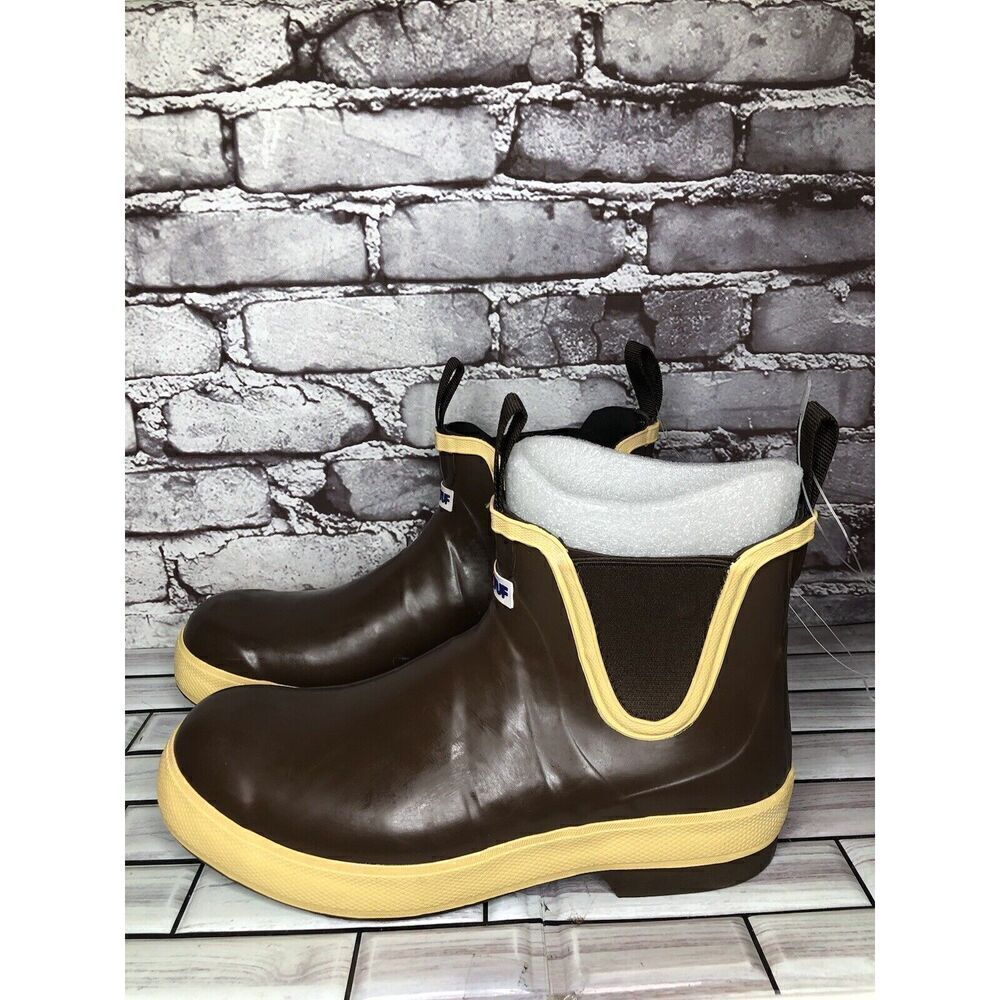 NEW!  Xtratuf Men's Brown Commercial Grade Legacy Deck Boots Men Sz 10M US/43EU